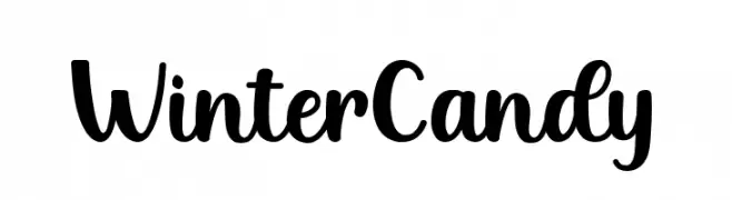 Winter Candy  Fuentes Gratis Descargar