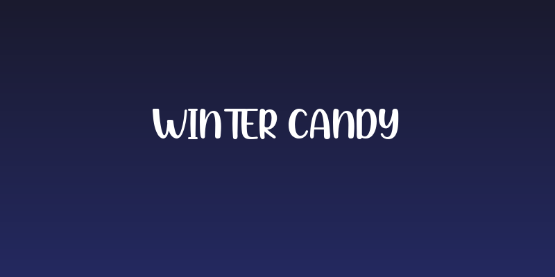 Winter Candy Social Header