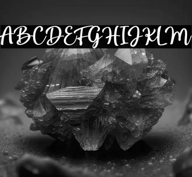 Winter Christmas Font examples