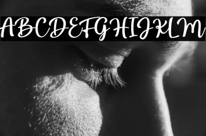 Winter Christmas Font examples