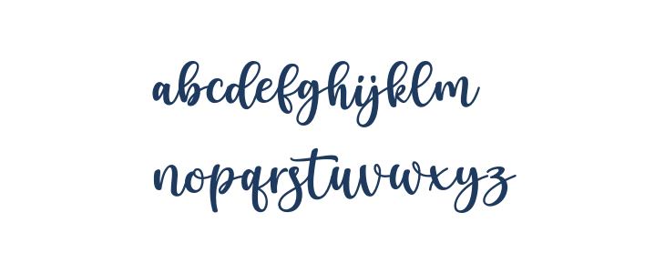 Winter Christmas Lowercase