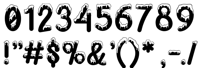 Winter City Font OTHER CHARS