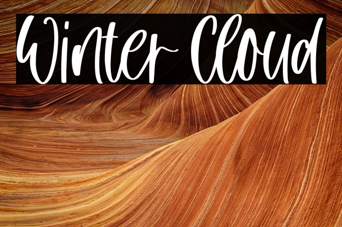 Winter Cloud Example 1