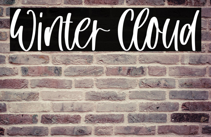 Winter Cloud Example 2