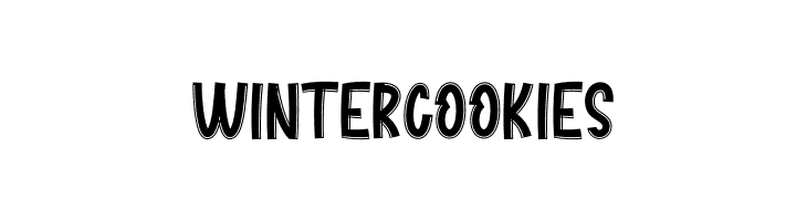 Winter Cookies  les polices de caractères gratuit tlcharger