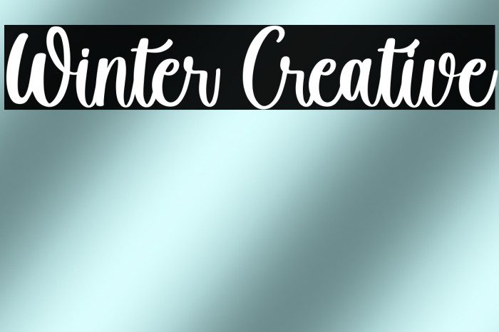 Winter Creative Example 3