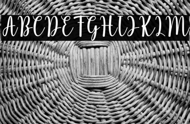 Winter Cruise Font examples