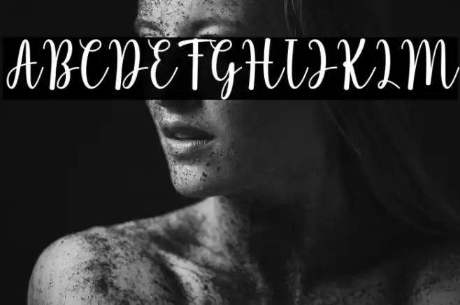 Winter Cruise Font examples