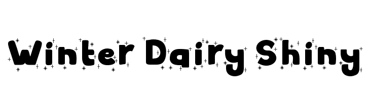 Winter Dairy Shiny  Free Fonts Download
