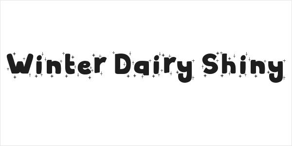 Winter Dairy Shiny Logo