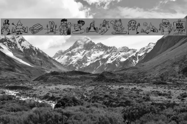 Winter Days Font examples