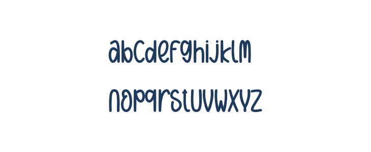 Winter December Lowercase