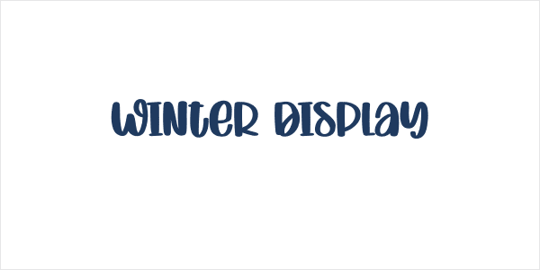 Winter Display Logo