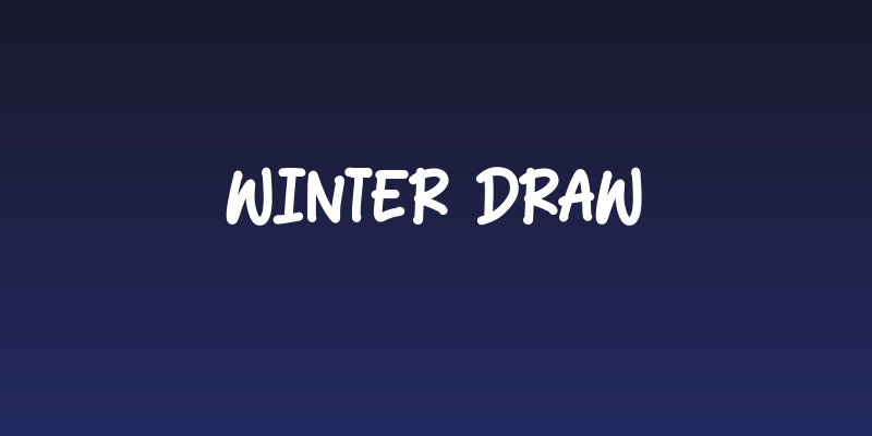 Winter Draw Social Header
