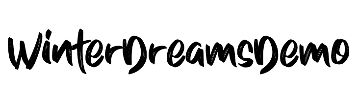 Winter Dreams Demo  नि: शुल्क फ़ॉन्ट्स डाउनलोड