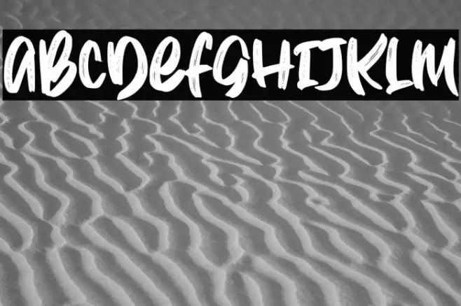 Winter Dreams Demo Font examples