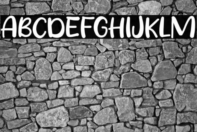 Winter Drink Font examples