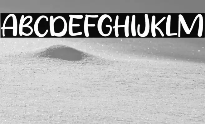 Winter Drink Font examples