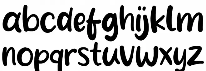 Winter Drink خط أحرف صغيرة