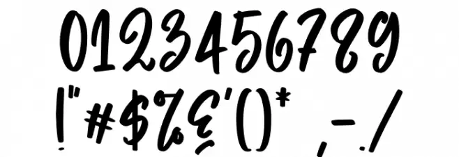 Winter End Caratteri ALTRI CARATTERI