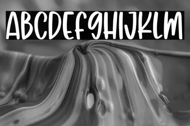 Winter End Caratteri examples