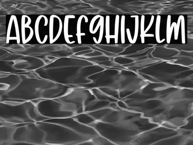 Winter End Caratteri examples