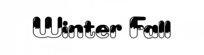 Winter Fall  baixar fontes gratis