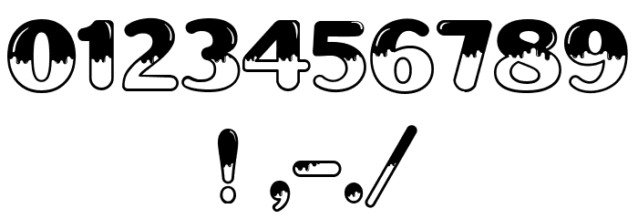 Winter Fall Font OTHER CHARS