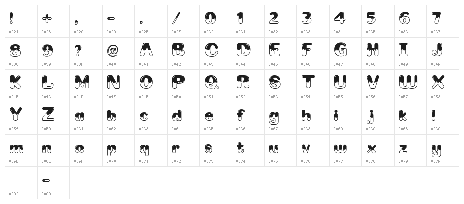 Winter Fall Character Map
