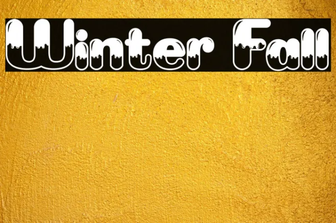 Winter Fall Example 1