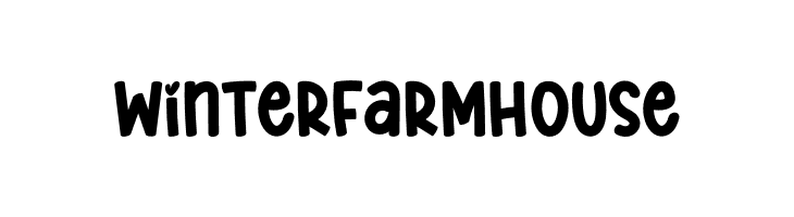 Winter Farmhouse  नि: शुल्क फ़ॉन्ट्स डाउनलोड