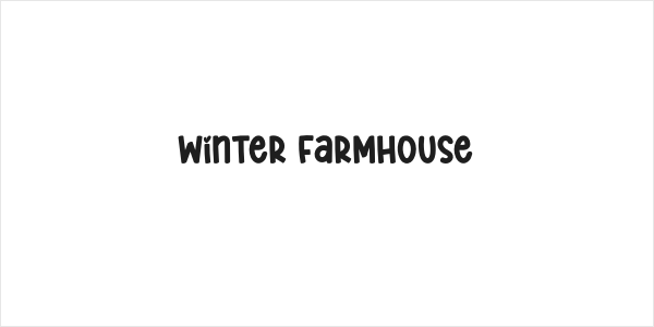Winter Farmhouse Logo