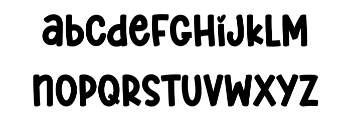 Winter Farmhouse Font LOWERCASE