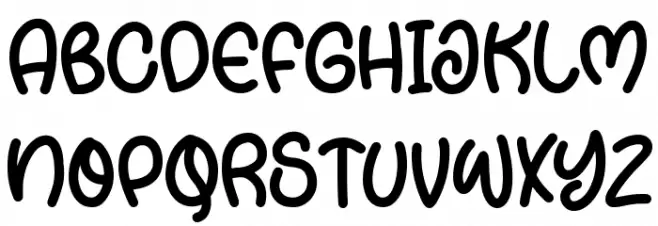 Winter Feast Font UPPERCASE