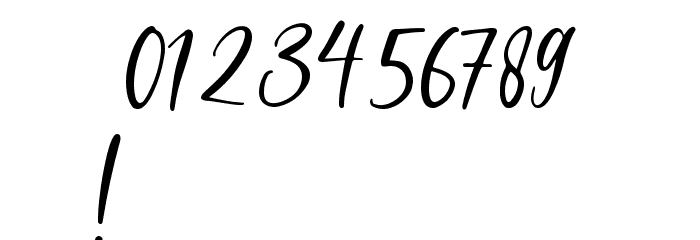 Winter Festival Font OTHER CHARS