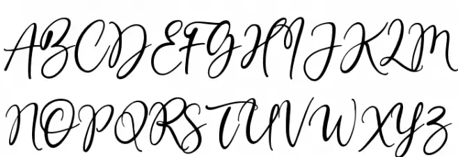 Winter Festival Font Litere mari