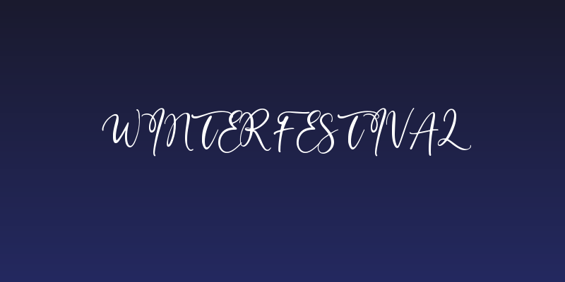 Winter Festival Social Header