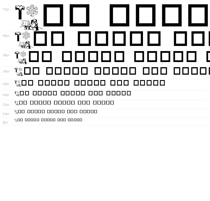 Winter Fun Waterfall