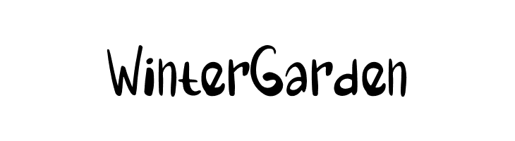 Winter Garden  Descarca Fonturi Gratis