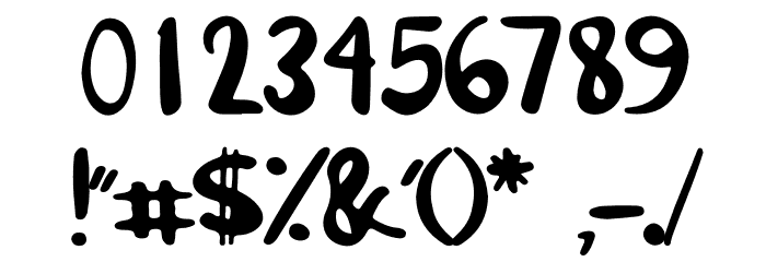 Winter Garden Font OTHER CHARS