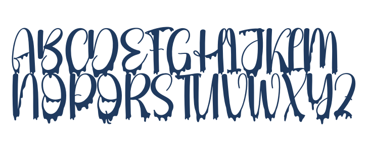 Winter Ghost Uppercase