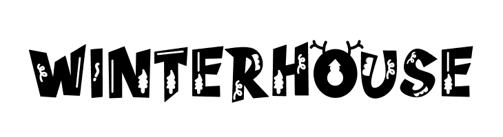 Winter House  les polices de caractères gratuit tlcharger