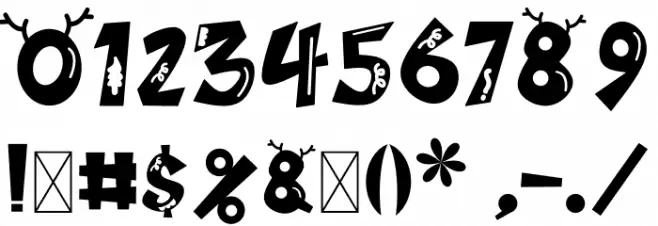 Winter House Polices AUTRES CHARS