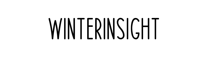 Winter Insight  font caratteri gratis