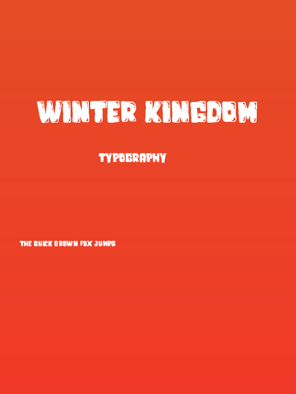 Winter Kingdom Poster