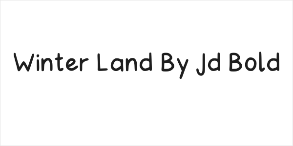Winter Land By Jd Bold Logo