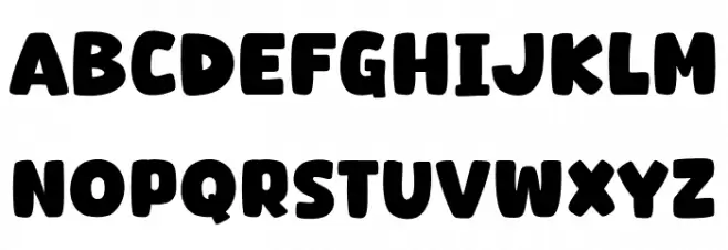 Winter Lemon Font Litere mari