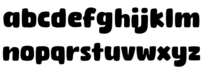 Winter Lemon Font LOWERCASE