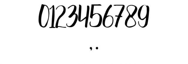 Winter Love Font OTHER CHARS