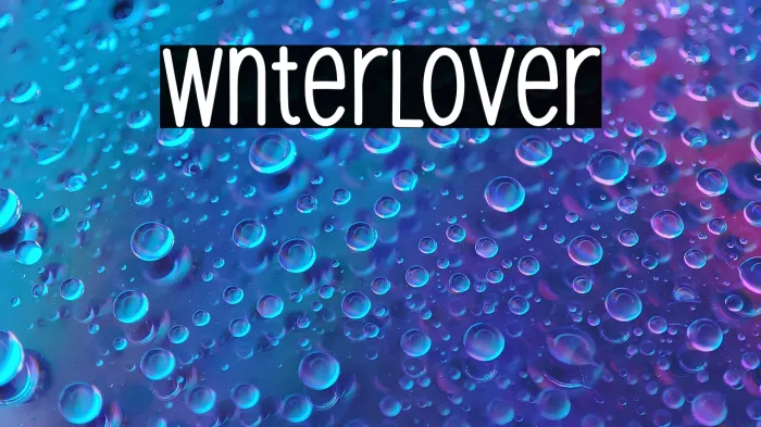 Winter Lover Example 1
